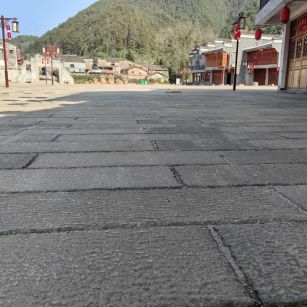 河北仿古石铺装效果