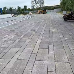 河北仿古石铺装效果