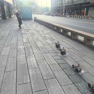 河北仿古石铺装效果