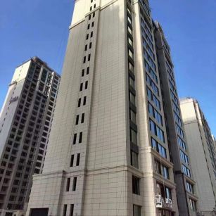 河北黄金麻高端小区，外墙干挂