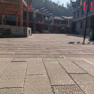 河北仿古石铺装效果
