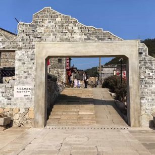 河北仿古石铺装效果