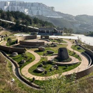 河北仿古石铺装整体效果