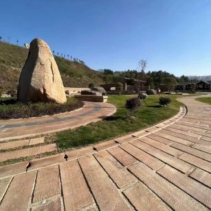 河北仿古石铺装效果