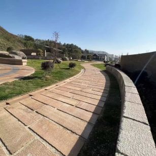 河北仿古石铺装效果