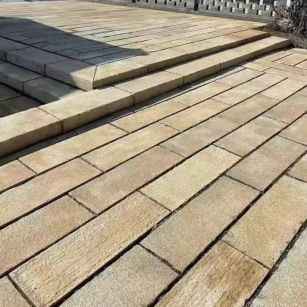 河北仿古石铺装效果