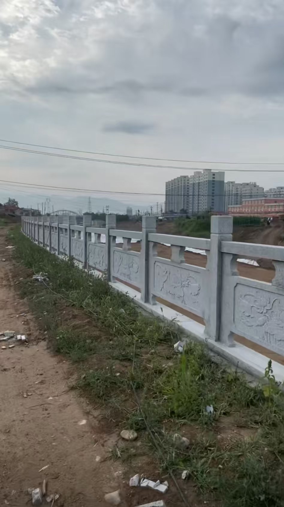 河北 石材河道栏杆