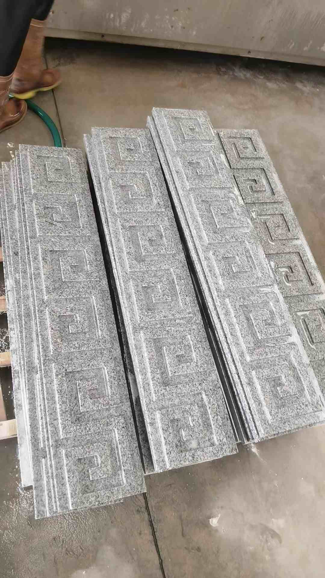 河北 别墅回纹线条，雕刻