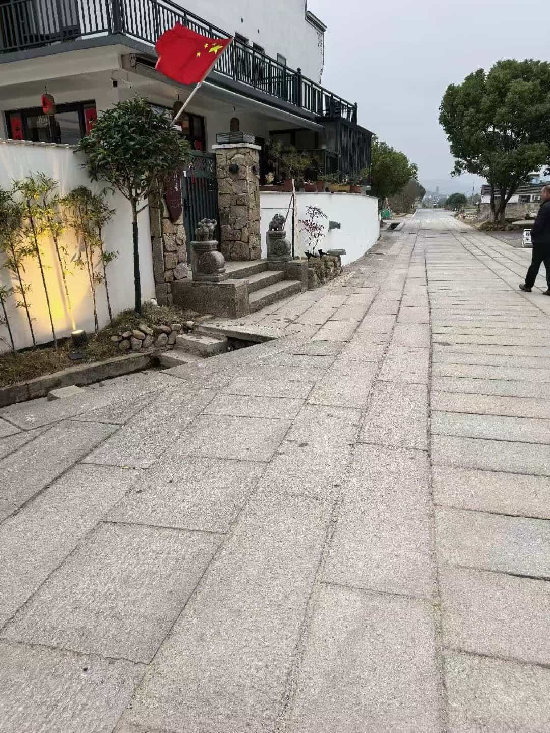 河北仿古石铺装效果