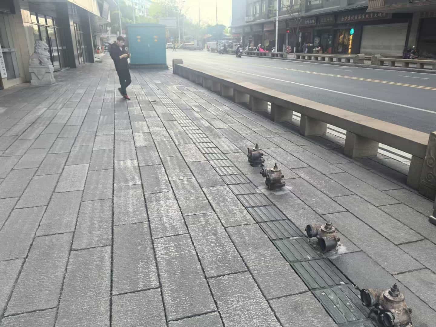 河北仿古石铺装效果
