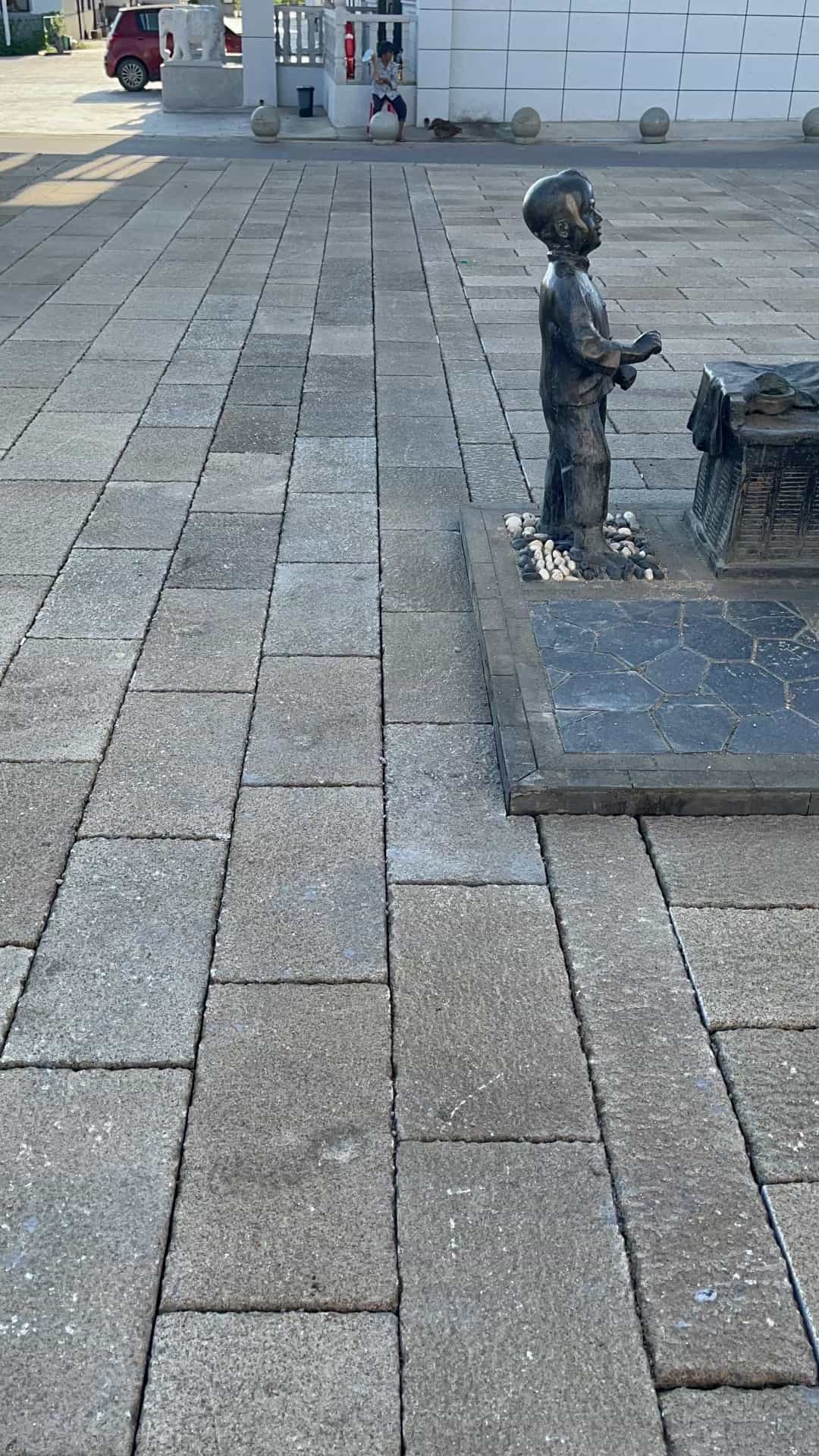 河北仿古石铺装效果