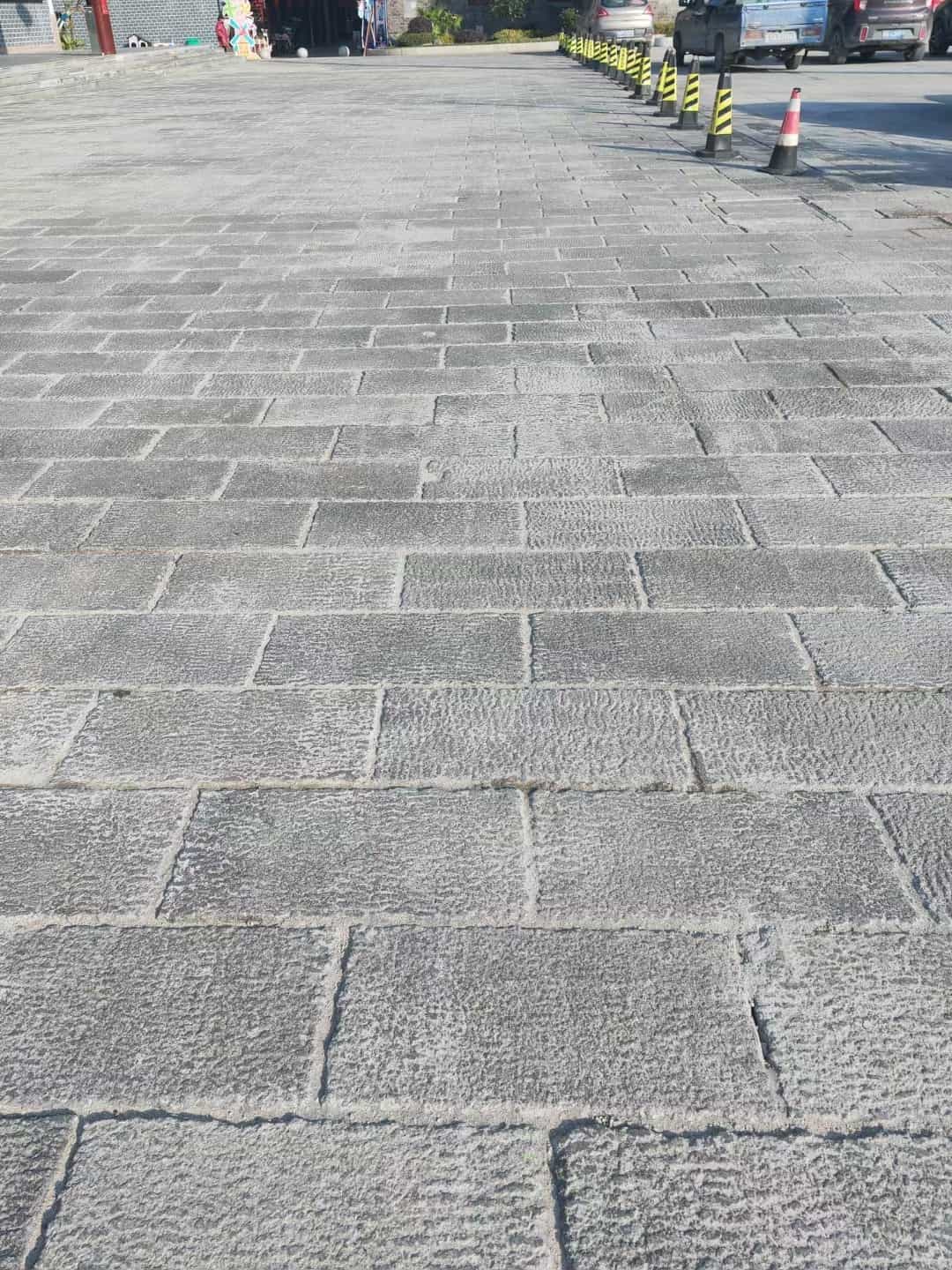 河北仿古石铺装效果