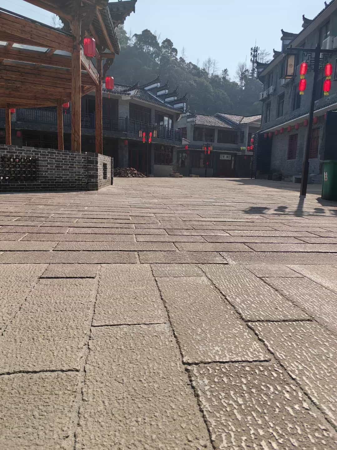 河北仿古石铺装效果