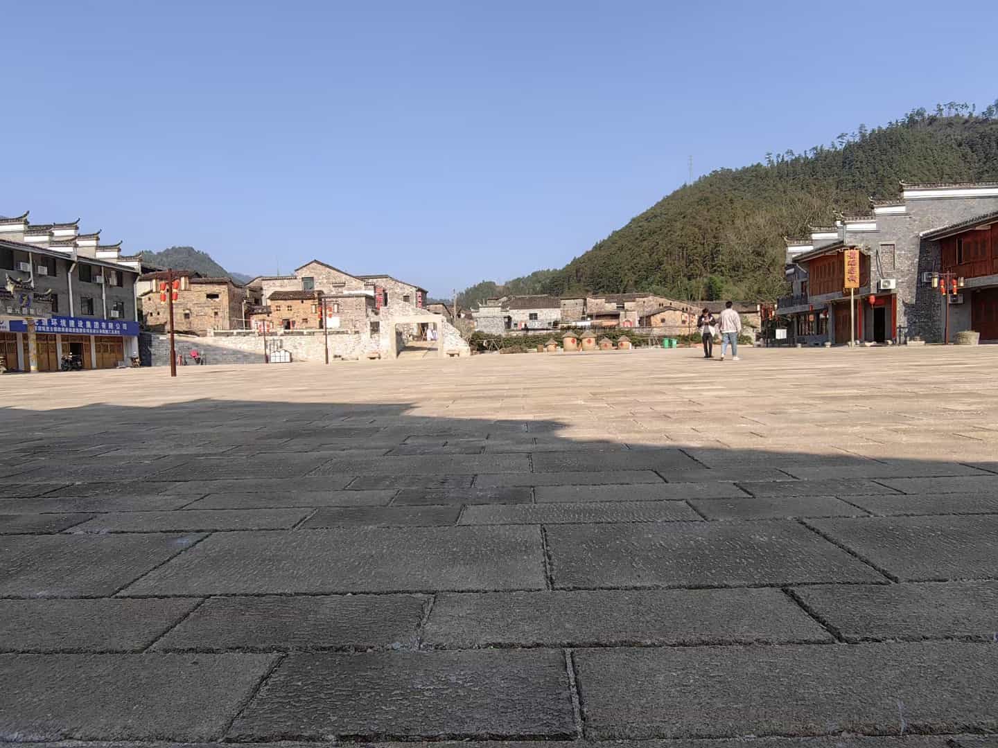 河北仿古石铺装效果