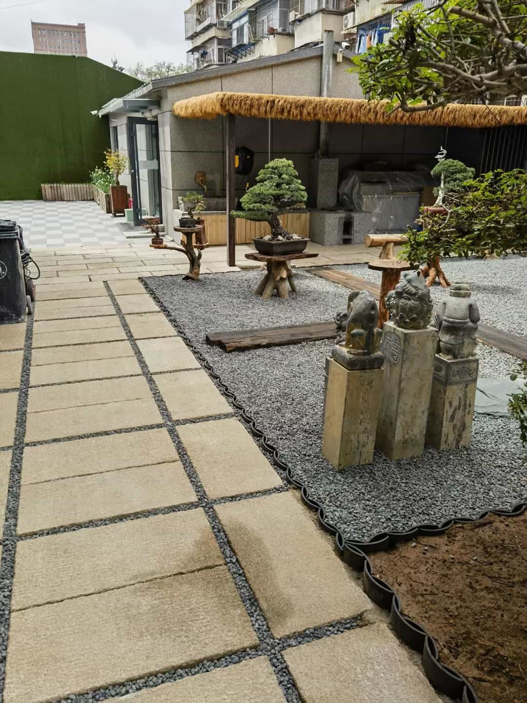 河北仿古石铺装效果